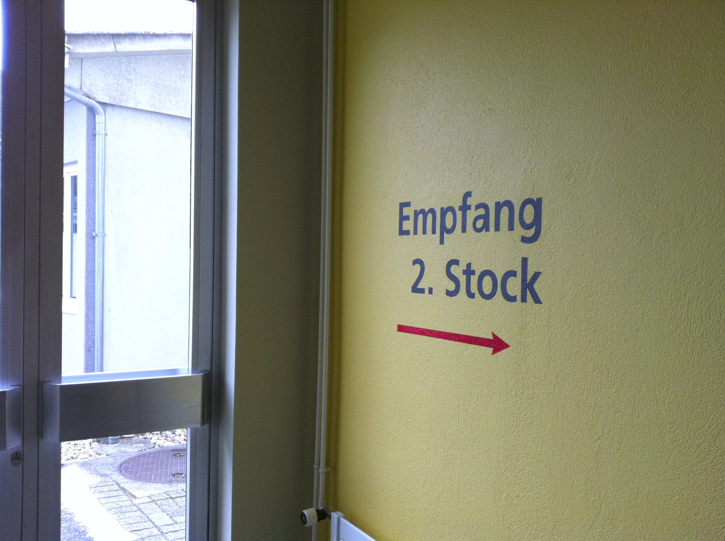 Empfang 2. Stock
